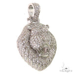 Regal Roar Diamond Lion Pendant 69606 - Image 2
