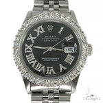 Rolex DateJust 36mm Diamond Bezel Watch 66511 - Image 3