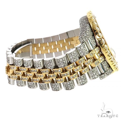 Rolex DateJust Oyster Perpetual Diamond Watch 69060 - Image 4