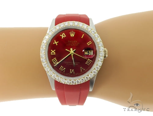 Rolex DateJust Steel and Yellow Gold 45578 - Image 8