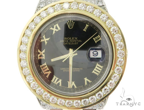 Rolex Datejust 18K Yellow Gold and Steel Oyster Perpetual 58544 - Image 1