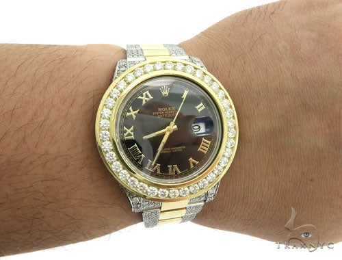 Rolex Datejust 18K Yellow Gold and Steel Oyster Perpetual 58544 - Image 11