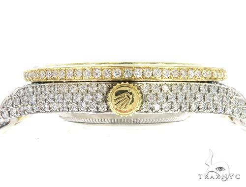 Rolex Datejust 18K Yellow Gold and Steel Oyster Perpetual 58544 - Image 6