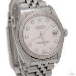 Rolex Datejust 31mm 78274 Silver Diamond Dial Jubilee Bracelet 69758 - Image 1