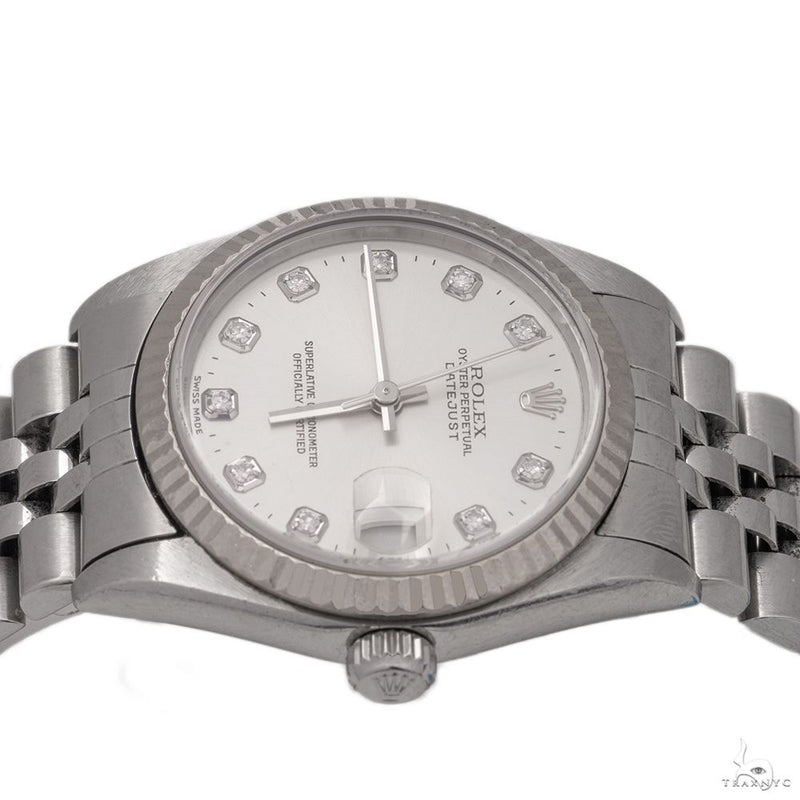Rolex Datejust 31mm 78274 Silver Diamond Dial Jubilee Bracelet 69758 - Image 2