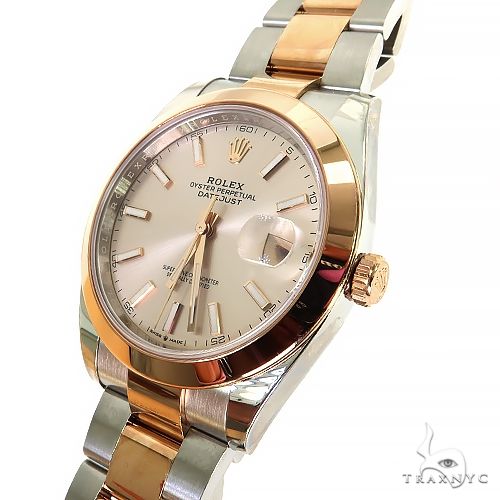 Rolex Datejust 126301 41mm 18k Rose Gold & Stainless Steel 69086 - Image 2