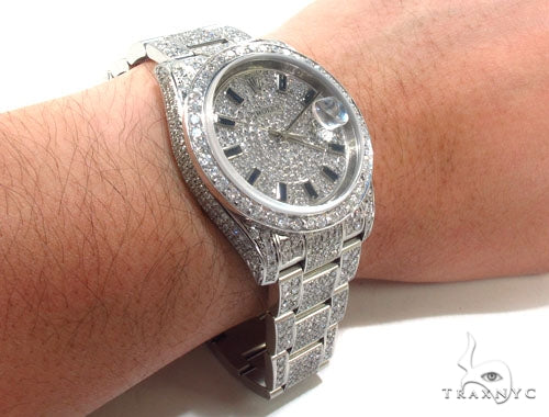 Rolex Datejust II Steel Diamond Watch 35359 - Image 11