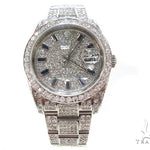 Rolex Datejust II Steel Diamond Watch 35359 - Image 2