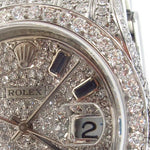 Rolex Datejust II Steel Diamond Watch 35359 - Image 5