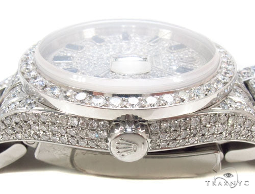 Rolex Datejust II Steel Diamond Watch 35359 - Image 6