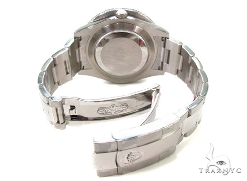 Rolex Datejust II Steel Diamond Watch 36725 - Image 10