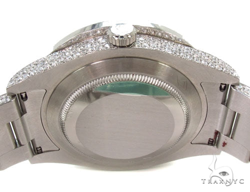 Rolex Datejust II Steel Fully Diamond Watch 36727 - Image 10