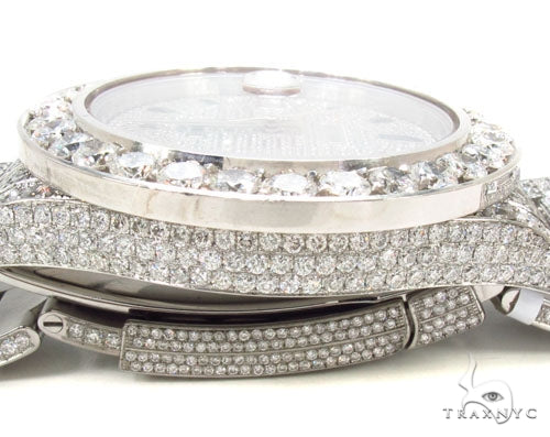 Rolex Datejust II Steel Fully Diamond Watch 36727 - Image 9