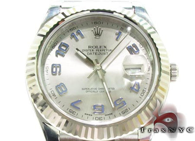 Rolex Datejust II White Gold & Steel 116334 27956 - Image 1