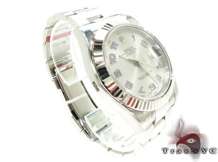 Rolex Datejust II White Gold & Steel 116334 27956 - Image 3