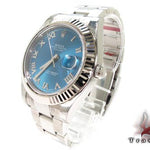 Rolex Datejust II Blue Steel & White Gold 116334 27957 - Image 4