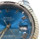 Rolex Datejust II Blue Steel & White Gold 116334 27957 - Image 6