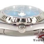 Rolex Datejust II Blue Steel & White Gold 116334 27957 - Image 9