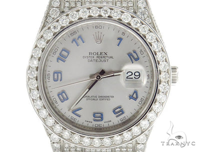 Rolex Datejust II Steel and White Gold 116334 44443 - Image 1