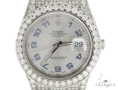 Rolex Datejust II Steel and White Gold 116334 44443 - Image 1