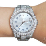 Rolex Datejust II Steel and White Gold 116334 44443 - Image 12