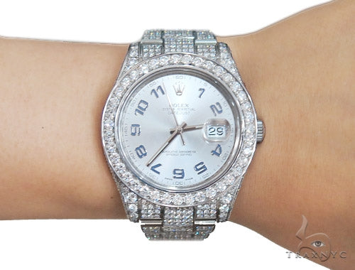 Rolex Datejust II Steel and White Gold 116334 44443 - Image 12