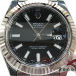 Rolex Datejust II White Gold and Steel 116334 27792 - Image 1