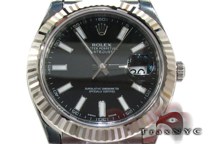Rolex Datejust II White Gold and Steel 116334 27792 - Image 1