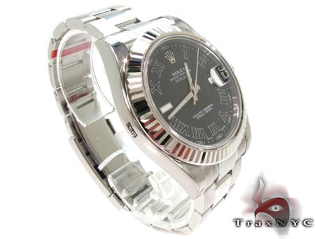 Rolex Datejust II Steel and White Gold 116334 27959 - Image 3