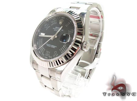 Rolex Datejust II Steel and White Gold 116334 27959 - Image 4