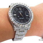 Diamond Rolex Datejust II White Gold and Steel 116334 bkrio 28690 - Image 13