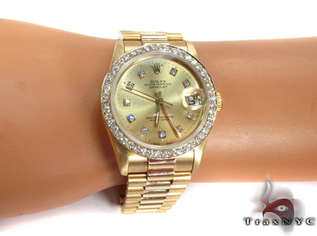 Rolex Datejust President Yellow Gold 178278 27760 - Image 11