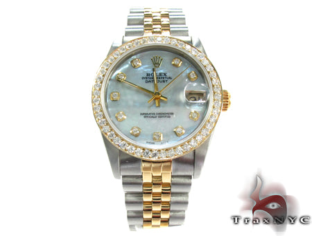 Rolex Datejust Steel and Yellow Gold 116203 27763 - Image 2