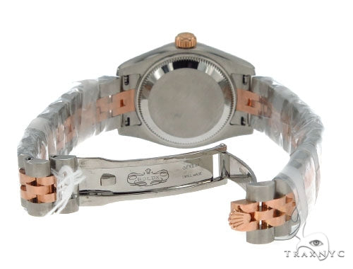 Rolex Datejust Rose Gold and Steel 179161 43370 - Image 10