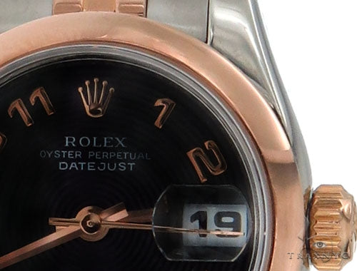 Rolex Datejust Rose Gold and Steel 179161 43370 - Image 5