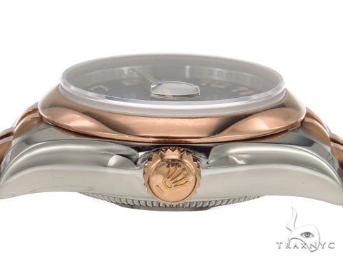 Rolex Datejust Rose Gold and Steel 179161 43370 - Image 6