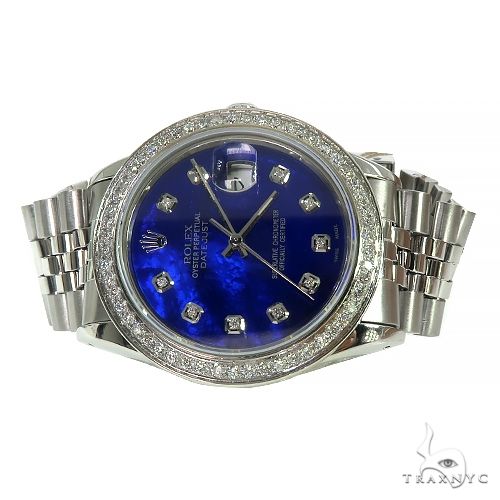 Rolex DateJust 36mm Diamond Bezel Watch 66520 - Image 3