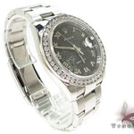 Diamond Rolex Datejust Steel 116200 BKJRO 29016 - Image 3