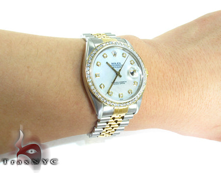 Rolex Datejust Steel and Yellow Gold 16243 27929 - Image 11
