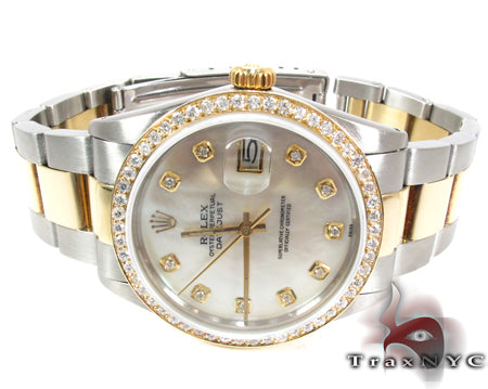 Rolex Datejust Steel and Yellow Gold 116203 27761 - Image 4