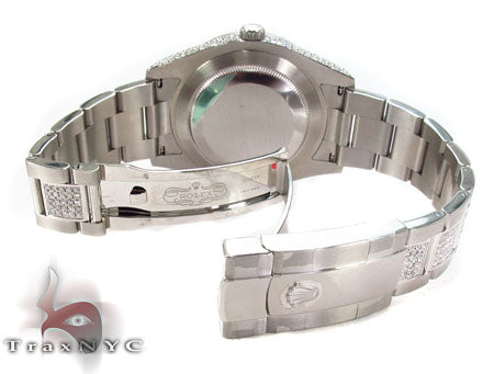 Rolex Datejust II White Gold and Steel 116334 28376 - Image 11