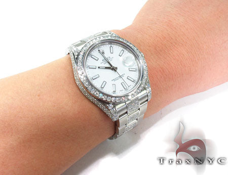 Rolex Datejust II White Gold and Steel 116334 28376 - Image 12