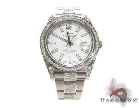 Rolex Datejust II White Gold and Steel 116334 28376 - Image 2