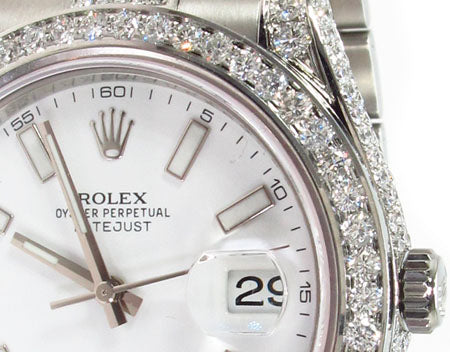 Rolex Datejust II White Gold and Steel 116334 28376 - Image 4