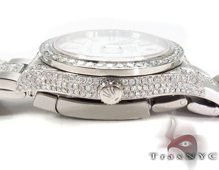 Rolex Datejust II White Gold and Steel 116334 28376 - Image 7