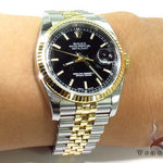 Rolex Datejust Yellow Gold and Steel 116233 29022 - Image 12