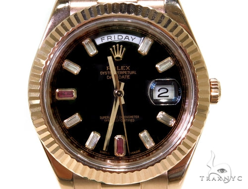 Rolex Day-Date II President Everose Gold 37901 - Image 1