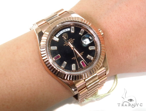 Rolex Day-Date II President Everose Gold 37901 - Image 13