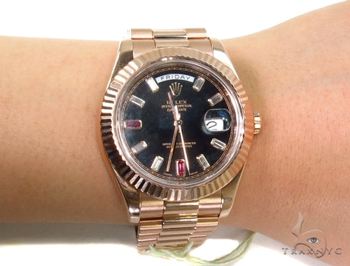 Rolex Day-Date II President Everose Gold 37901 - Image 14