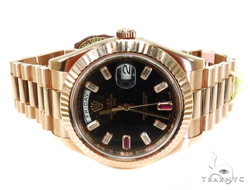 Rolex Day-Date II President Everose Gold 37901 - Image 7
